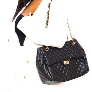 Purse black - new in dust bag- Fashionnova